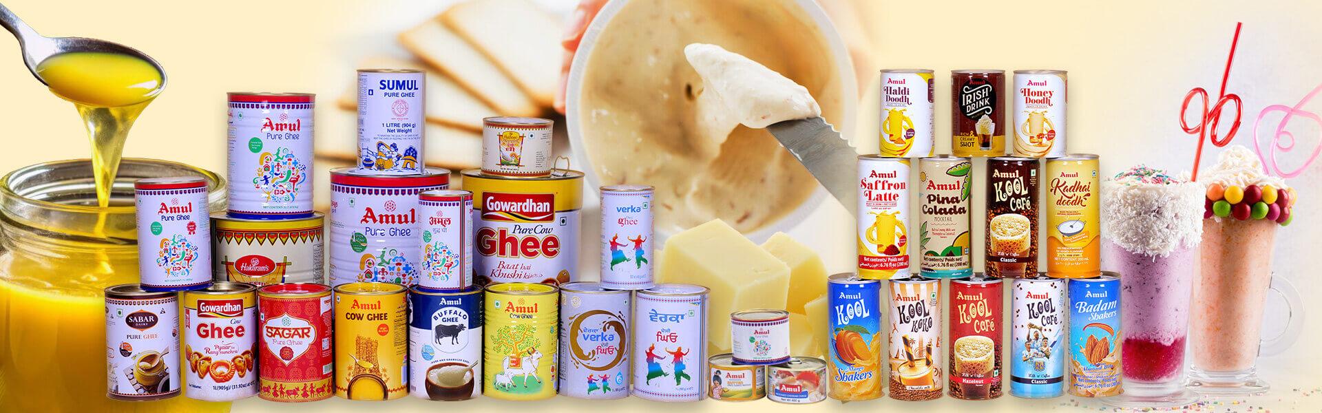 Cans for Dairy Products